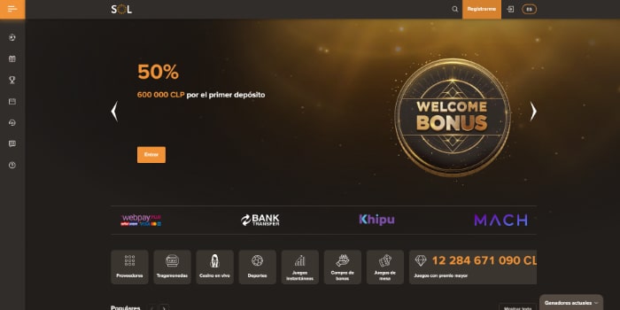 Sol Casino Pagina Inicial