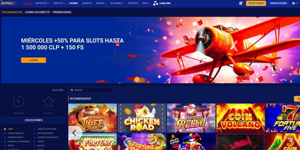 Tragamonedas clásicas de Sapphirebet
